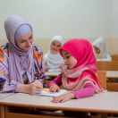 Ayat loves teaching and aspires to become a teacher to nurture future generations