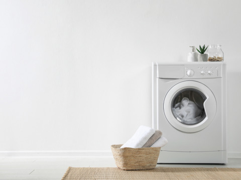 The hardship of laundry using primitive methods will end after providing washing machines to poor families