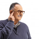 Bassam, 63 years old, needs two hearing aids to reconnect with the world around him