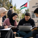 دعم طلاب غزة في الأردن