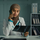 With an excellent GPA and determination, Amal continues her journey towards earning a Nursing degree