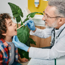 Enlarged tonsils and adenoids steal Omar’s sleep, and a simple surgery can end his suffering