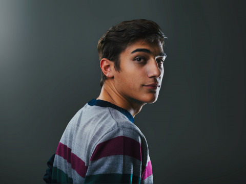 Ibraheem, a diligent highschooler, dreams of studying sports, supported by his mother after losing his father young