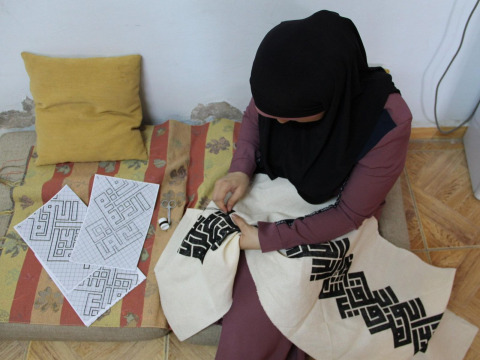 Through Khoyoot Initiative, about 25 women will be able to generate a monthly income for themselves and their families